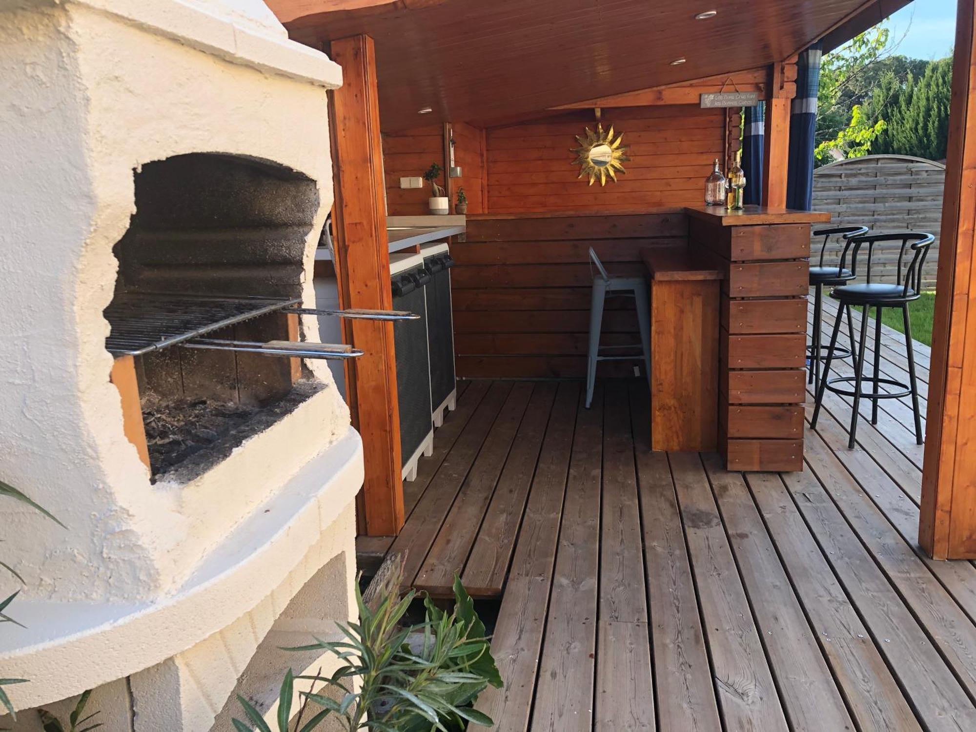 Maison Bassin D'Arcachon 8 Personnes, Spa, Proche Piste Cyclable Le Teich Zewnętrze zdjęcie